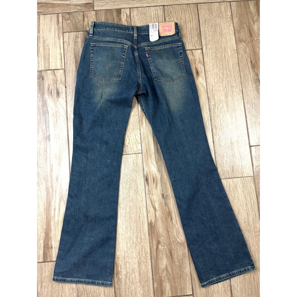 Levi's‎ Juniors Bootcut Jeans 11R Dark Wash Low Rise Denim NWT - Picture 3 of 12